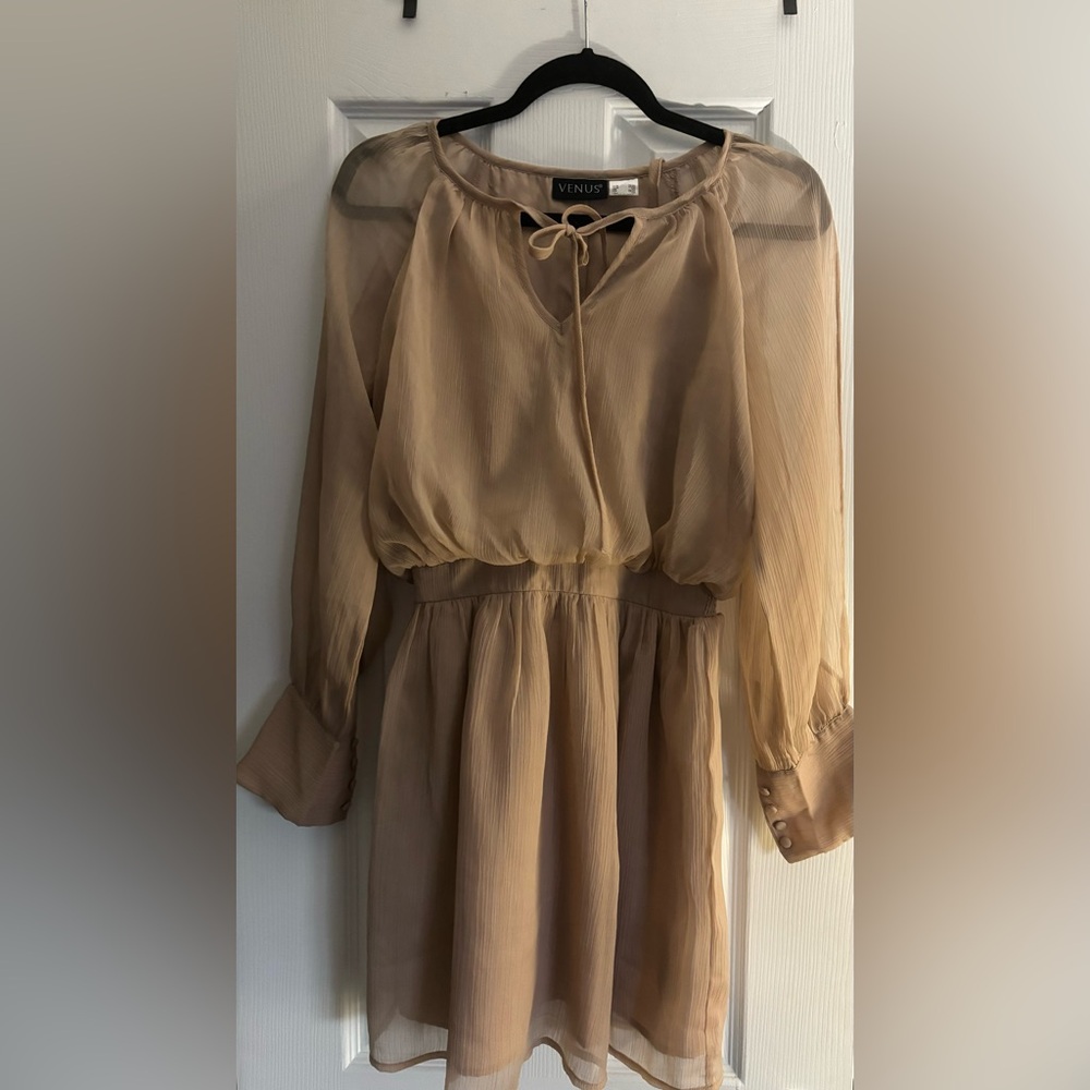 Cold shoulder dress